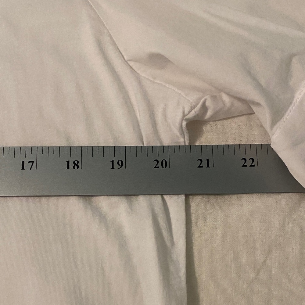 DKNYC White Short Sleeve Puff Top XL - Picture 4 of 5